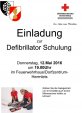 Einladung